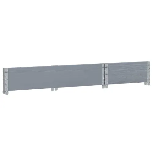 Okviri za palete sivi 100 x 50 cm od masivne borovine - Siva 100 x 50 cm 1 Cijena