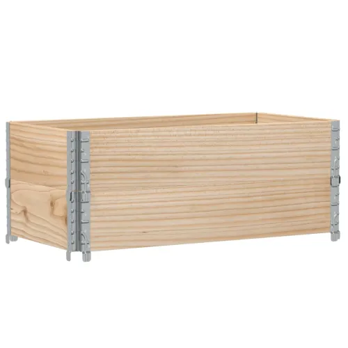 Okviri za palete 2 kom 100 x 50 cm od masivne borovine - Prirodna 100 x 50 cm 2 Cijena