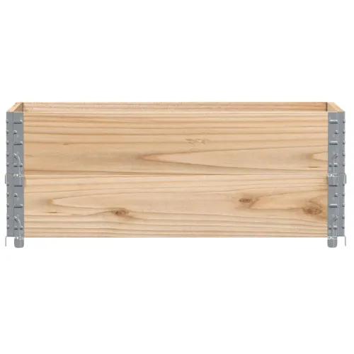 Okviri za palete 2 kom 100 x 50 cm od masivne borovine - Prirodna 100 x 50 cm 2 Cijena