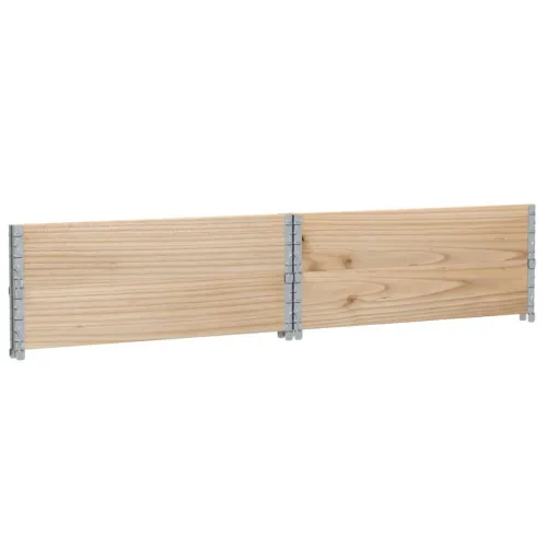 Okviri za palete 2 kom 100x100 cm od masivne borovine - Prirodna 100 x 100 cm 2 Cijena