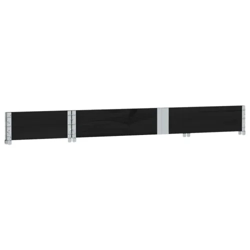 Okvir za palete crni 150 x 50 cm od masivne borovine - Crna 150 x 50 cm 1 Cijena