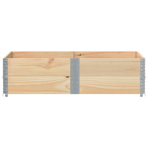 Okviri za palete 2 kom 150x100 cm od masivne borovine - Prirodna 150 x 100 cm 2 Cijena