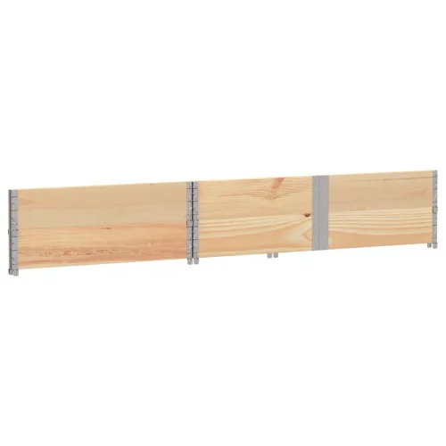 Okviri za palete 2 kom 150x100 cm od masivne borovine - Prirodna 150 x 100 cm 2 Cijena