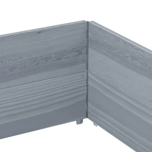 Okviri za palete 2 kom sivi 150x100 cm od masivne borovine - Siva 150 x 100 cm 2 Cijena