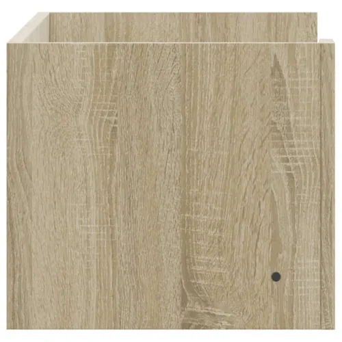 Zidna polica boja hrasta sonome 70,5 x 35 x 30,5 cm drvena - Sonoma hrast 70.5 x 35 x 30.5 cm Cijena