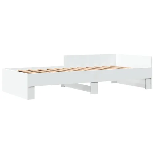 Okvir za krevet bijeli 90x190 cm konstruirano drvo - Bijela 90 x 190 cm Cijena