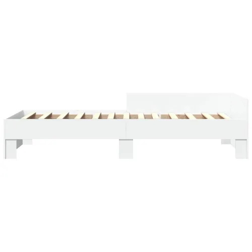 Okvir za krevet bijeli 90x190 cm konstruirano drvo - Bijela 90 x 190 cm Cijena
