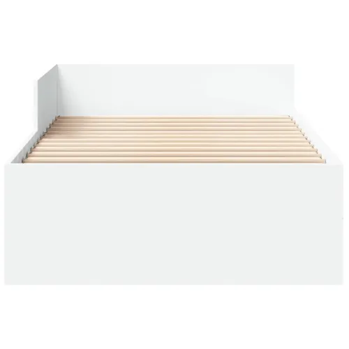 Okvir za krevet bijeli 90x190 cm konstruirano drvo - Bijela 90 x 190 cm Cijena