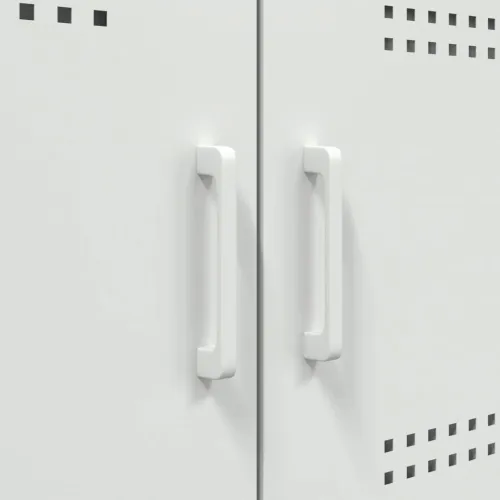 TV ormarići 2 kom bijeli 68 x 39 x 50,5 cm čelični - Bijela 2 Cijena