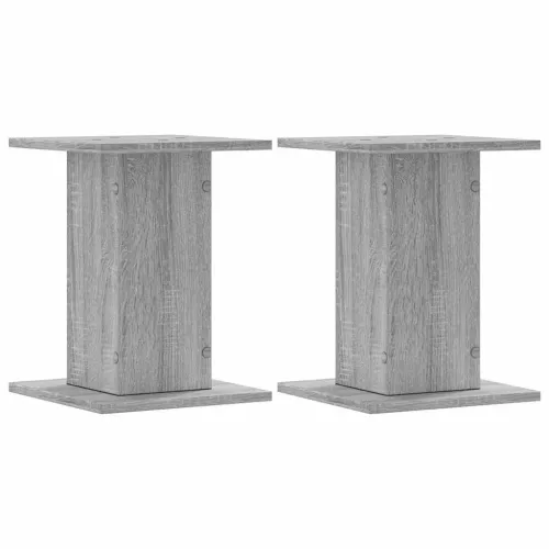 Stalci za zvučnike 2 kom 30 x 30 x 40 cm konstruirano drvo - Sivi hrast sonoma 30 x 30 x 40 cm Sivi hrast sonoma 30 x 30 x 40 cm Cijena