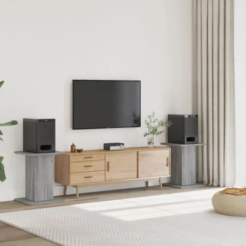 Stalci za zvučnike 2 kom 30 x 30 x 60 cm konstruirano drvo - Sivi hrast sonoma 30 x 30 x 60 cm Sivi hrast sonoma 30 x 30 x 60 cm Cijena