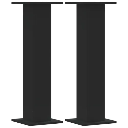 Stalci za zvučnike 2 kom crni 30x30x95 cm konstruirano drvo - Crna 30 x 30 x 95 cm Crna 30 x 30 x 95 cm Cijena
