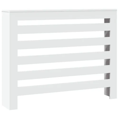 Maska za radijator - Pokrov za radijator bijeli 104 x 20 x 82 cm konstruirano drvo - Bijela 104 x 20 x 82 cm 1 vodoravne letvice Cijena