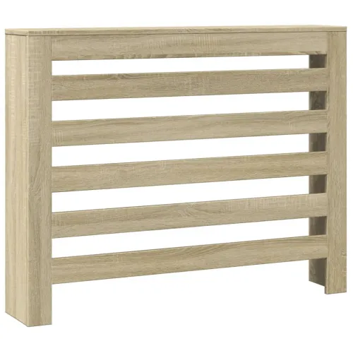 Maska za radijator - Pokrov za radijator hrasta sonome 104x20x82cm konstruirano drvo - sonoma hrast 104 x 20 x 82 cm 1 vodoravne Cijena