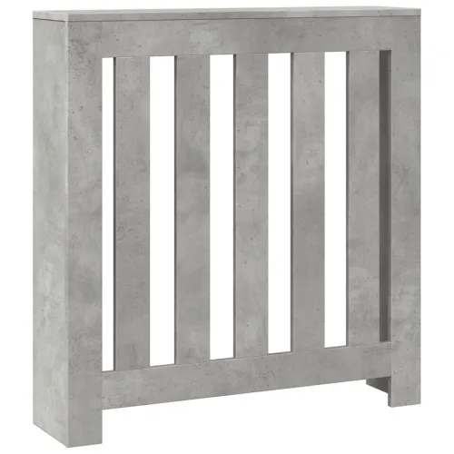 Maska za radijator - Pokrov za radijator hrasta sonome 78x20x82 cm konstruirano drvo - Betonska siva 78 x 20 x 82 cm Okomite let Cijena