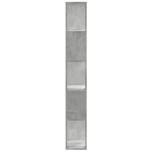Regal za knjige s 5 razina boja hrasta 45x23,5x162,5 cm drveni - Beton siva 45 cm Cijena
