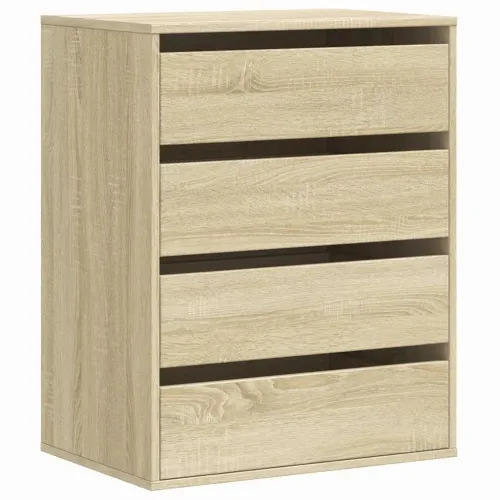 Kutna komoda s ladicama boja hrasta sonome 60x41x76 cm drveni - Sonoma hrast 60 x 41 x 76 cm Cijena