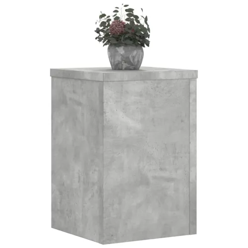 Stalci za biljke 2 kom 20x20x30 cm konstruirano drvo - Betonska siva 20 x 20 x 30 cm Cijena