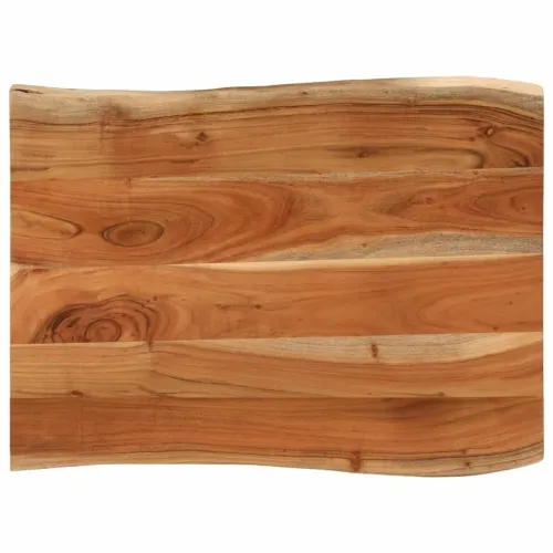 Stolna ploča 90x60x2,5 cm pravokutna bagremovo drvo živi rub - Bagremovo drvo (prirodno) 90 x 60 cm 25 mm Cijena