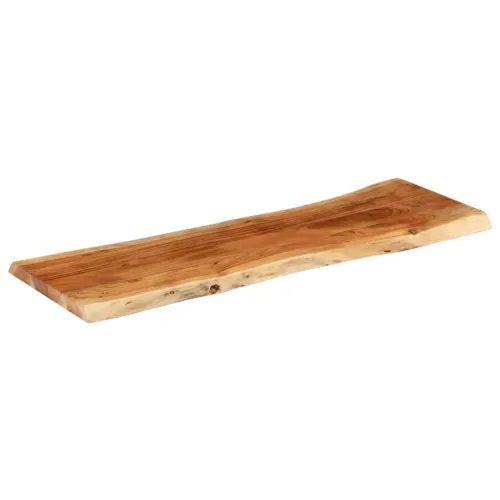 Stolna ploča 110x40x3,8 cm pravokutna od bagrema s živim rubom - Bagremovo drvo (prirodno) 110 x 40 cm 38 mm Cijena