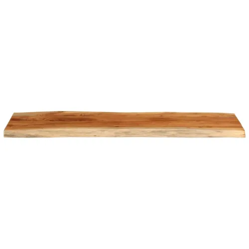 Stolna ploča 110x40x3,8 cm pravokutna od bagrema s živim rubom - Bagremovo drvo (prirodno) 110 x 40 cm 38 mm Cijena