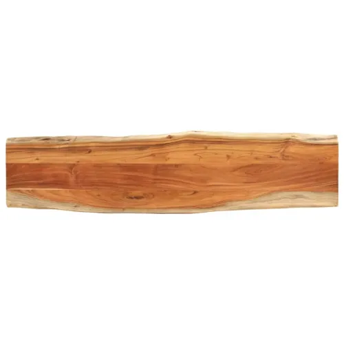 Stolna ploča 160x40x3,8 cm pravokutna bagremovo drvo živi rub - Bagremovo drvo (prirodno) 160 x 40 cm 38 mm Cijena