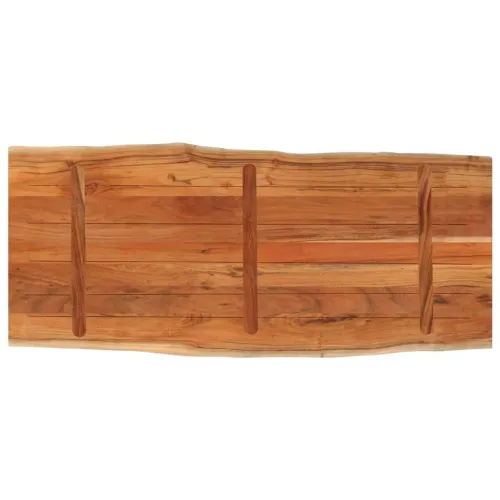 Stolna ploča 140x60x3,8 cm pravokutna bagremovo drvo živi rub - Bagremovo drvo (prirodno) 140 x 60 cm 38 mm Cijena