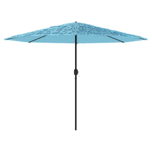 Vrtni suncobran s čeličnom šipkom plavi 324x324x247 cm - Plava 324 x 324 x 247 cm 1 Cijena
