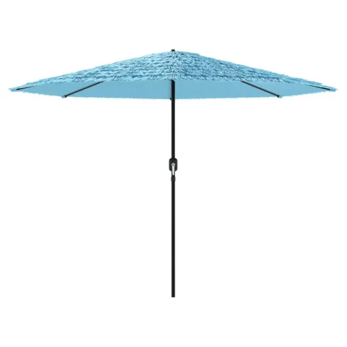 Vrtni suncobran s čeličnom šipkom plavi 324x324x247 cm - Plava 324 x 324 x 247 cm 1 Cijena