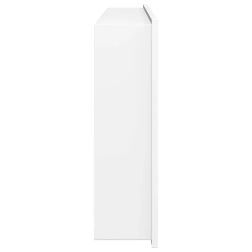 Niša za tuš mat bijela 62x32x9 cm nehrđajući čelik - Bijela Cijena