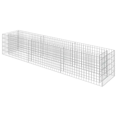 Gabionska sadilica od pocinčanog čelika 270 x 50 x 50 cm - 270 x 50 x 50 cm 1 270 x 50 x 50 cm Cijena