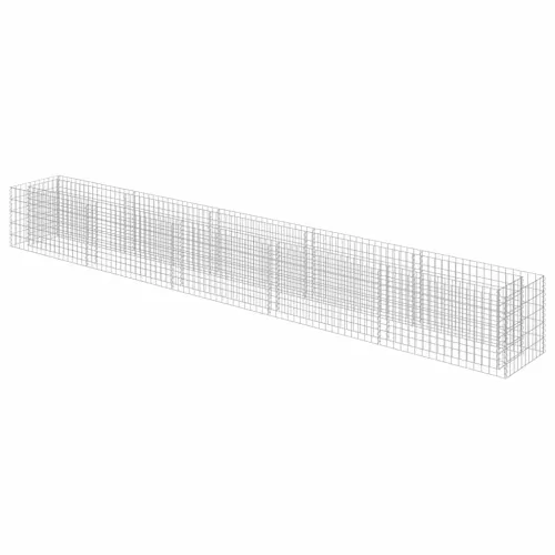 Gabionska sadilica od pocinčanog čelika 450 x 50 x 50 cm - 450 x 50 x 50 cm 1 450 x 50 x 50 cm Cijena