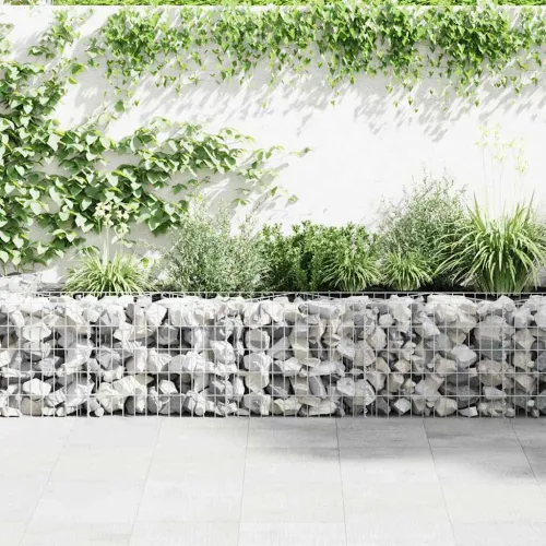 Gabionski zid od pocinčanog čelika 630 x 30 x 50 cm - 630 x 30 x 50 cm Cijena