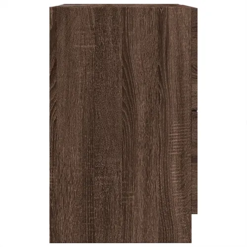 Ormarić za Lavabo - Umivaonik smeđa boja hrasta 40 x 37 x 59 cm drveni - Smeđi hrast 40 x 37 x 59 cm Cijena