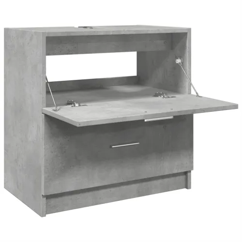 Ormarić za Lavabo - Umivaonik boja betona 59x37x59 cm konstruirano drvo - Beton siva 59 x 37 x 59 cm Cijena