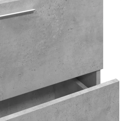 Ormarić za Lavabo - Umivaonik boja betona 59x37x59 cm konstruirano drvo - Beton siva 59 x 37 x 59 cm Cijena