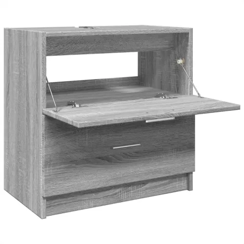 Ormarić za Lavabo - Umivaonik boja hrasta sonome 59 x 37 x 59 cm drveni - Sivi hrast sonoma 59 x 37 x 59 cm Cijena