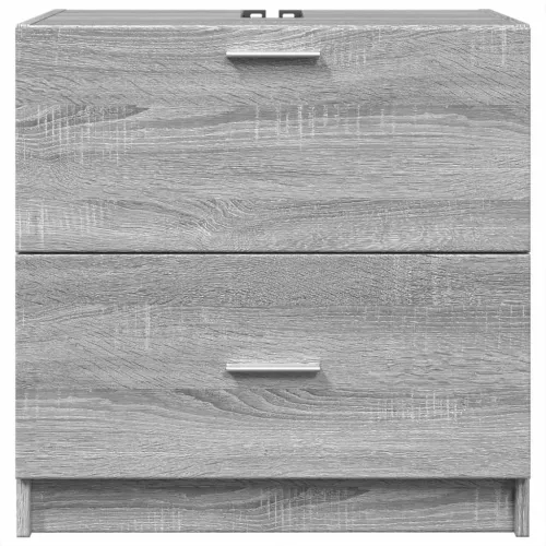 Ormarić za Lavabo - Umivaonik boja hrasta sonome 59 x 37 x 59 cm drveni - Sivi hrast sonoma 59 x 37 x 59 cm Cijena