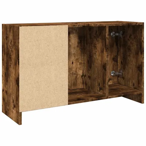 Ormarić za Lavabo - Umivaonik boja dimljenog hrasta 90x29x55 cm drveni - Dimljeni hrast 90 x 29 x 55 cm Cijena