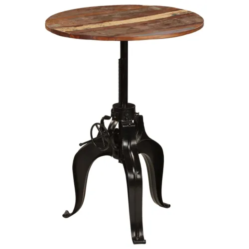 Barski stol od masivnog obnovljenog drva 75 x (76 - 110) cm - 75 x (76-110) cm Cijena