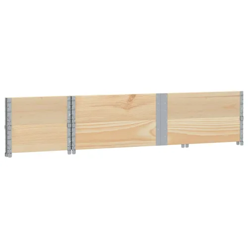 Okviri za palete 2 kom 150x50 cm od masivne borovine - Prirodna 150 x 50 cm 2 Cijena