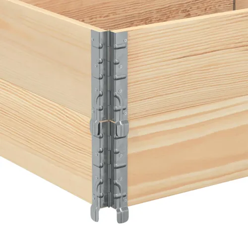 Okviri za palete 2 kom 150x50 cm od masivne borovine - Prirodna 150 x 50 cm 2 Cijena