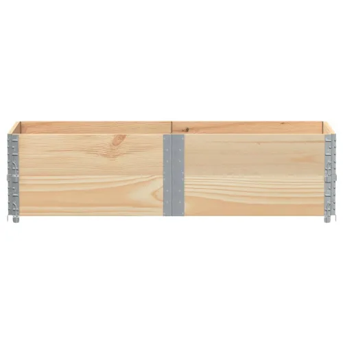 Okviri za palete 2 kom 150x50 cm od masivne borovine - Prirodna 150 x 50 cm 2 Cijena