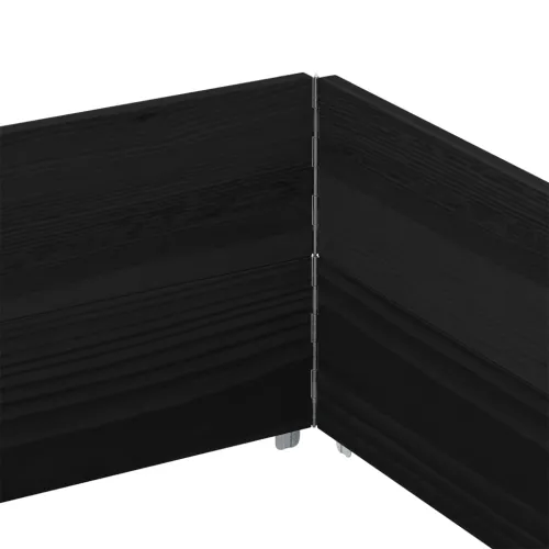 Okviri za palete 2 kom crni 150x100 cm od masivne borovine - Crna 150 x 100 cm 2 Cijena
