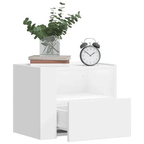 Zidni noćni ormarići 2 kom bijeli 45 x 30 x 35 cm - Bijela 2 Bijela 2 Cijena