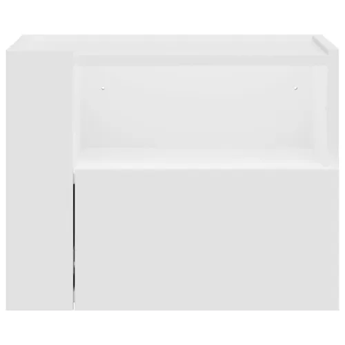 Zidni noćni ormarići 2 kom bijeli 45 x 30 x 35 cm - Bijela 2 Bijela 2 Cijena