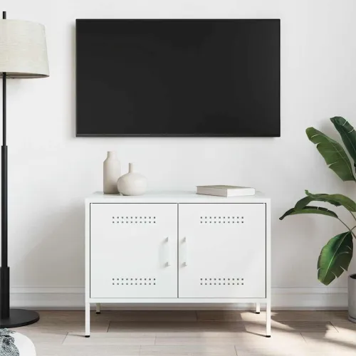 TV ormarić bijeli 68 x 39 x 50,5 cm čelični - Bijela 1 Bijela 1 Cijena