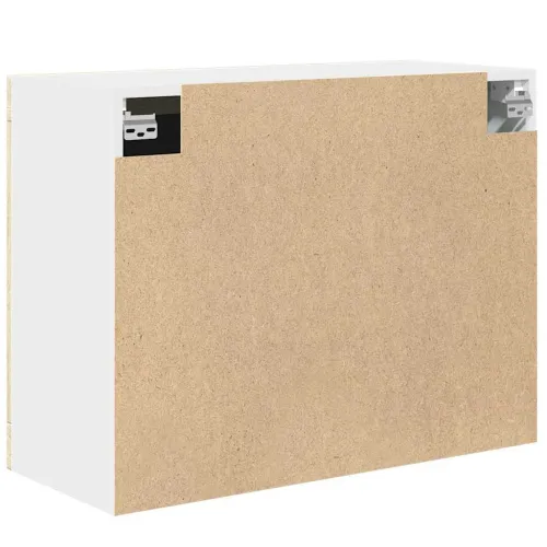 Viseći stakleni ormarić “Lyon” hrast Sonoma 80x31x60 cm Konstruirano drvo - sonoma hrast 1 1x viseći stakleni ormarić (2 vrata)  Cijena