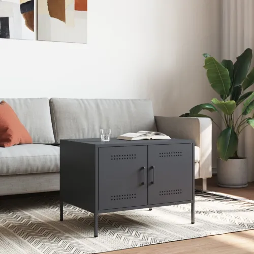 Stolić za kavu antracit 68x50x50,5 cm od čelika - Antracit 1 Antracit Cijena