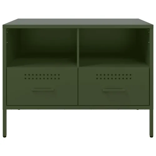 TV ormarići 2 kom maslinastozeleni 68 x 39 x 50,5 cm čelični - Zelena 2 Zelena 2 Cijena